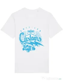 Tricou STANLEY STELLA barbat American customs Alb