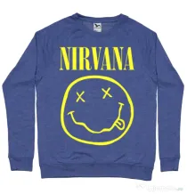 Bluza ADLER barbat Nirvana Albastru melanj