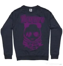 Bluza ADLER barbat Mad Panda Denim inchis