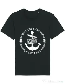 Tricou STANLEY STELLA barbat Old sailor tradition Negru