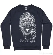 Bluza ADLER barbat Jaguarul Alb Denim inchis