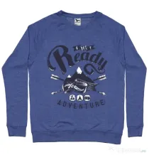 Bluza ADLER barbat Ready for adventure Albastru melanj