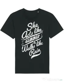 Tricou STANLEY STELLA barbat She acts like summer Negru