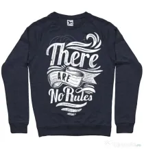 Bluza ADLER barbat There are no rules Denim inchis