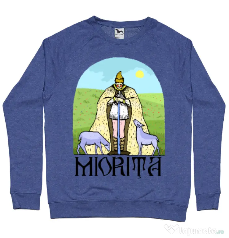 Bluza ADLER barbat Miorita Albastru melanj