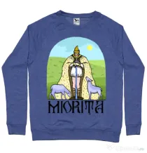 Bluza ADLER barbat Miorita Albastru melanj