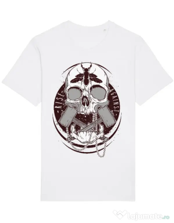Tricou STANLEY STELLA barbat Rise against Alb