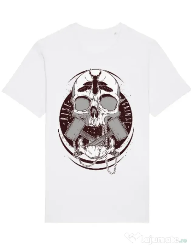 Tricou STANLEY STELLA barbat Rise against Alb