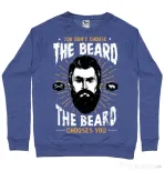 Bluza ADLER barbat The beard choice Albastru melanj