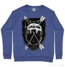 Bluza ADLER barbat Arrows Albastru melanj