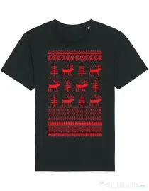 Tricou STANLEY STELLA barbat Reindeers Negru