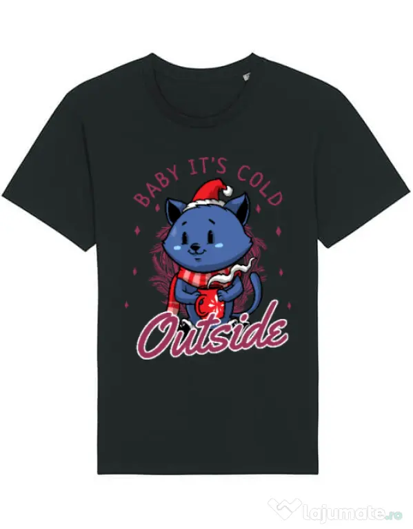 Tricou STANLEY STELLA barbat Its cold outside Negru