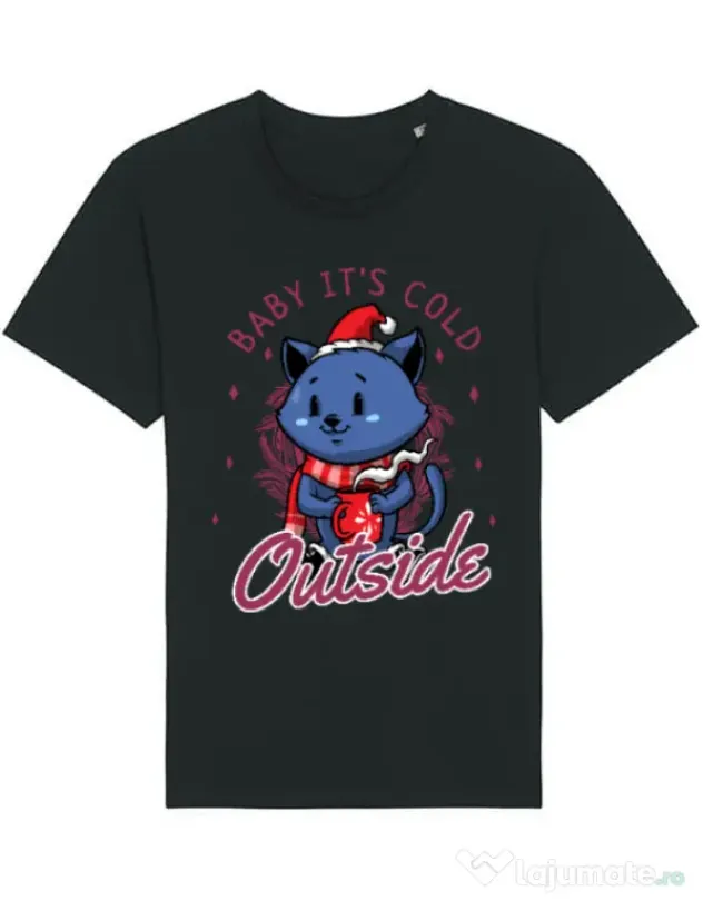 Tricou STANLEY STELLA barbat Its cold outside Negru