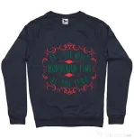 Bluza ADLER barbat Most wonderful time Denim inchis