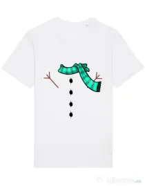 Tricou STANLEY STELLA barbat Snowman Alb