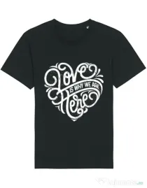 Tricou STANLEY STELLA barbat Love Negru