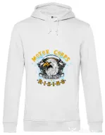 Hoodie barbat cu gluga Eagle Alb