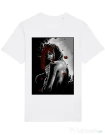 Tricou STANLEY STELLA barbat Solitude Alb
