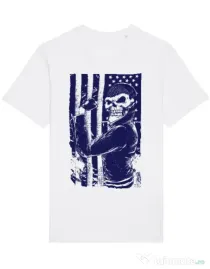 Tricou STANLEY STELLA barbat Motorist Alb