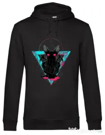 Hoodie barbat cu gluga Cathulhu Negru
