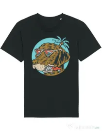 Tricou STANLEY STELLA barbat Chill dog Negru