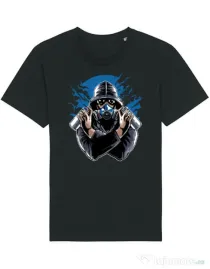 Tricou STANLEY STELLA barbat Graffiti gas mask Negru