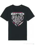 Tricou STANLEY STELLA barbat Nurse practicioner Negru