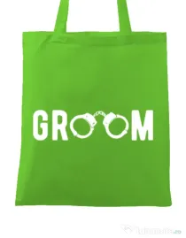Sacosa personalizata Mire Groom Verde