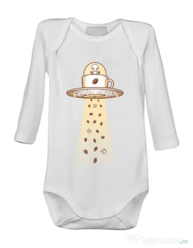 Baby body Alien Coffee Invasion Alb