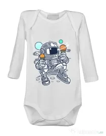 Baby body Astronaut Ice Cream Alb