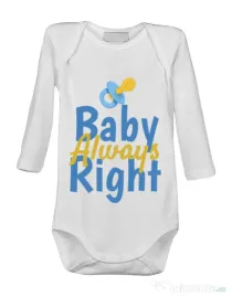 Baby body Baby always right Alb