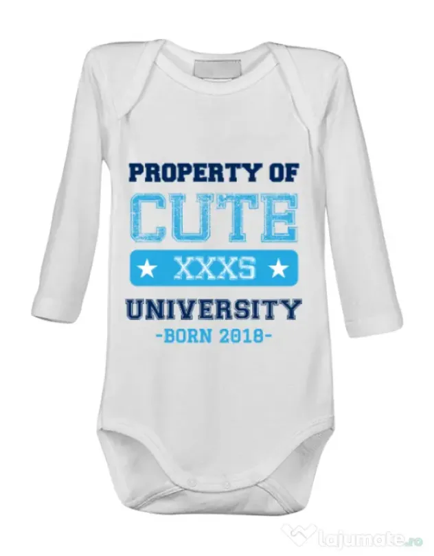 Baby body Cute university Alb
