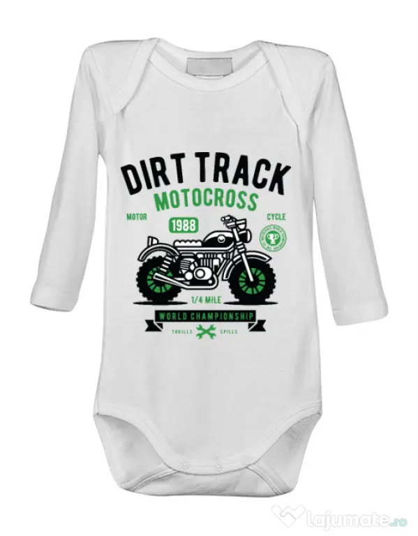 Baby body Dirt Track Alb
