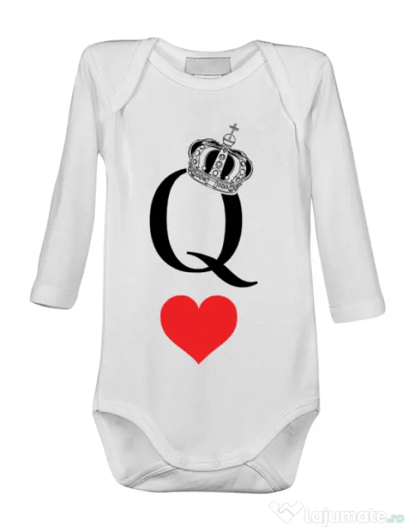 Baby body Fancy queen Alb