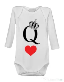 Baby body Fancy queen Alb