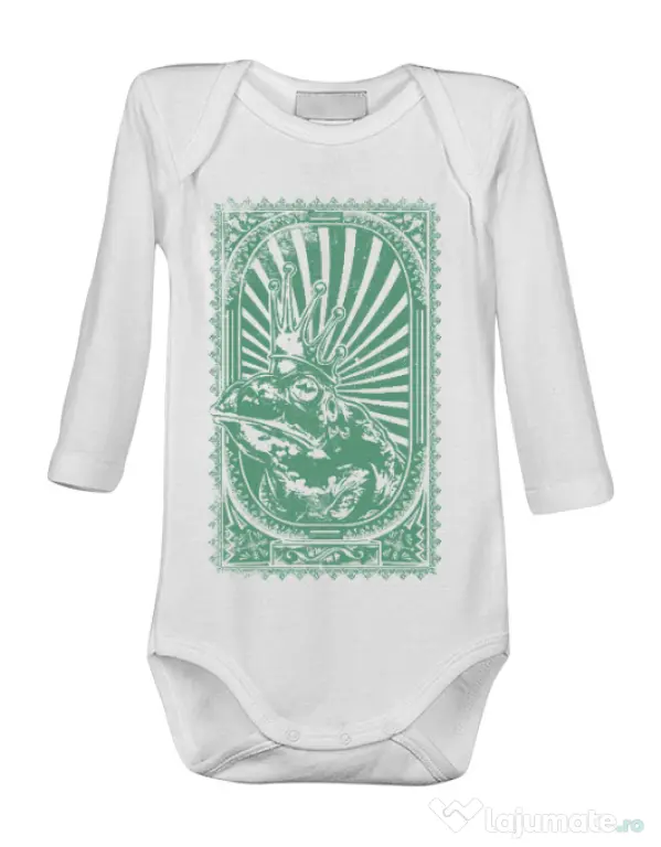 Baby body Frog king Alb