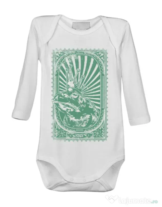 Baby body Frog king Alb