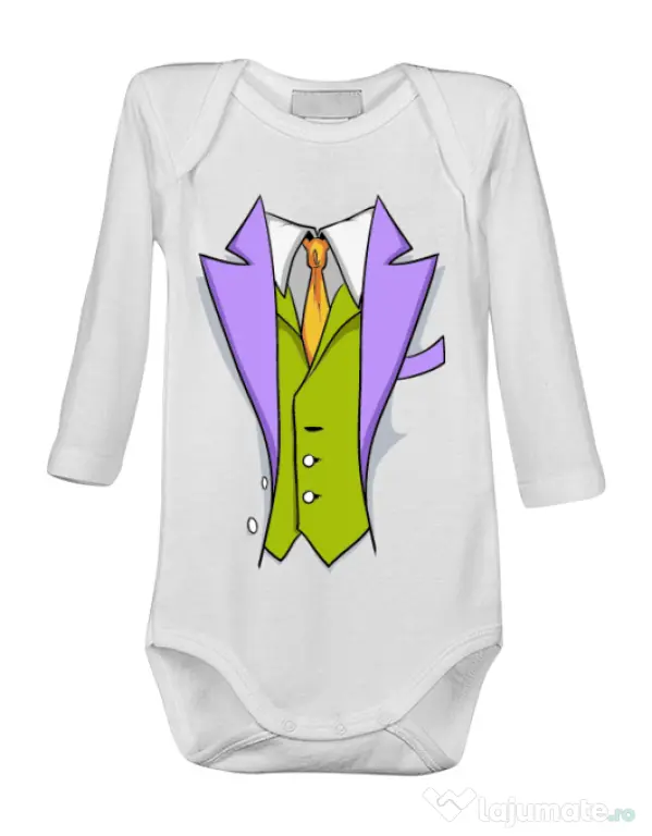 Baby body Gentleman suit Alb