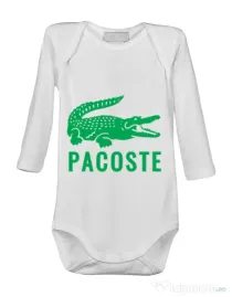 Baby body Pacoste Alb