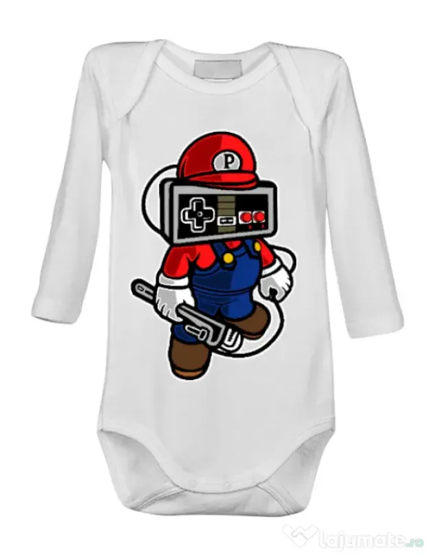 Baby body Player head Alb