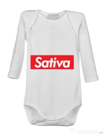 Baby body Sativa Alb