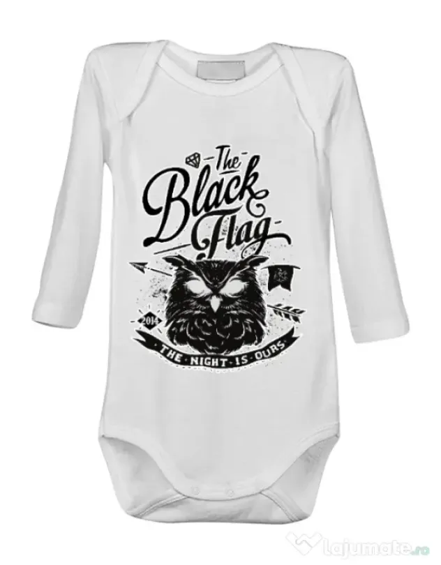 Baby body The black flag owl Alb