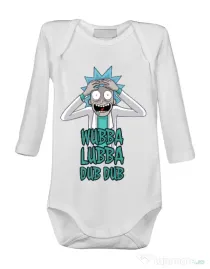 Baby body Wubba Lubba Dub Dub Alb
