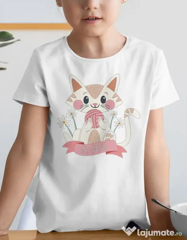 Tricou de colorat Keep smiling