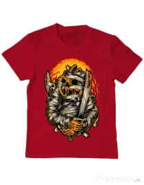 Tricou ADLER copil Mumpkin Rosu