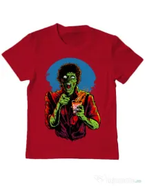Tricou ADLER copil I want you to dance Rosu