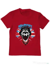 Tricou ADLER copil Anarchy queen Rosu