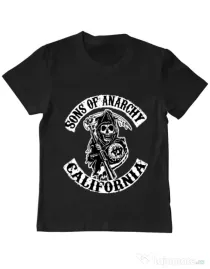 Tricou ADLER copil Sons of anarchy Negru