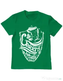 Tricou ADLER copil Cheers Verde mediu