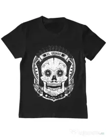 Tricou ADLER copil El gringo Negru
